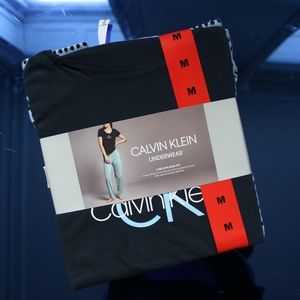 Calvin Klein Deep Blue Pajama Set